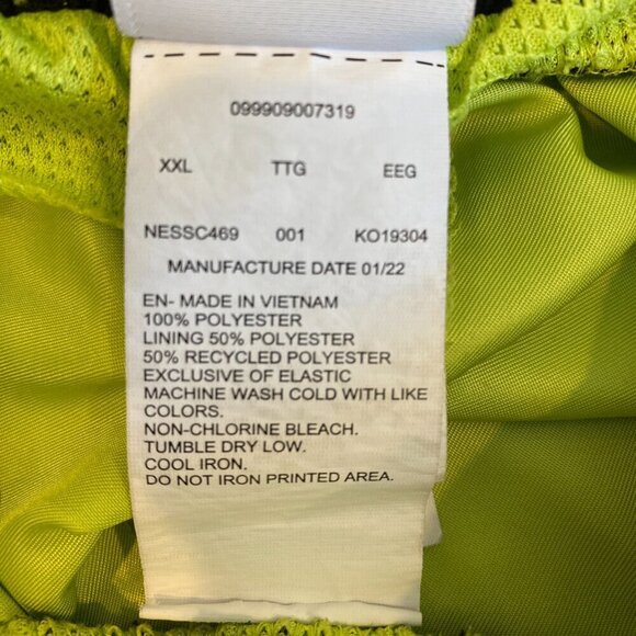 Nike Logo Jacknife Mens XXL Swim Trunks Volley Shorts #337J - Picture 6 of 7